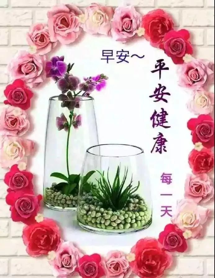 阳春三月新的一天暖心早上好问候语句，早安祝福语动态图片表情带字-句子橘