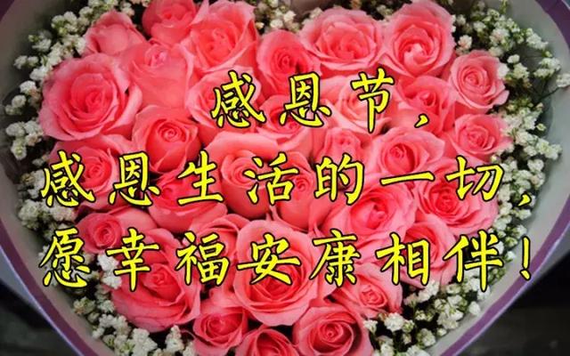 感恩节祝福：因为有你，心存感恩！衷心的祝福送给你最爱的人！