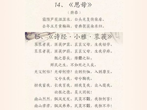 有关感恩父母的句子古诗_(感恩母亲的古诗十首)