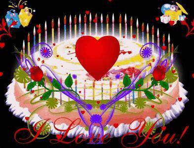 今天是你生日，温馨美好的生日祝福送给最爱的人，愿你永远开心