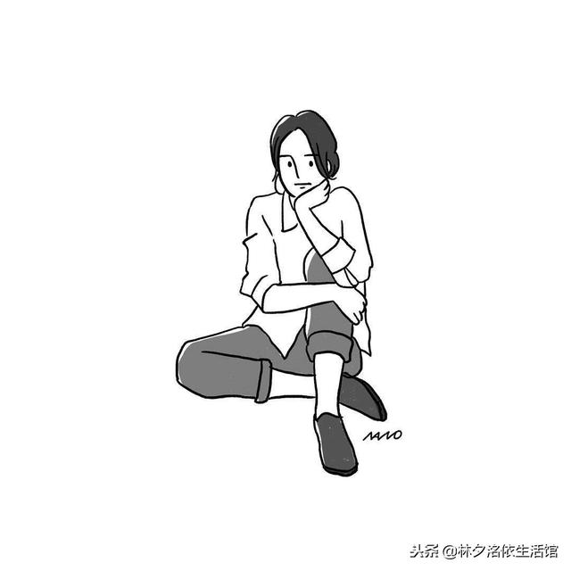 24个黑白色调的句子,哪一句触动了你的心?