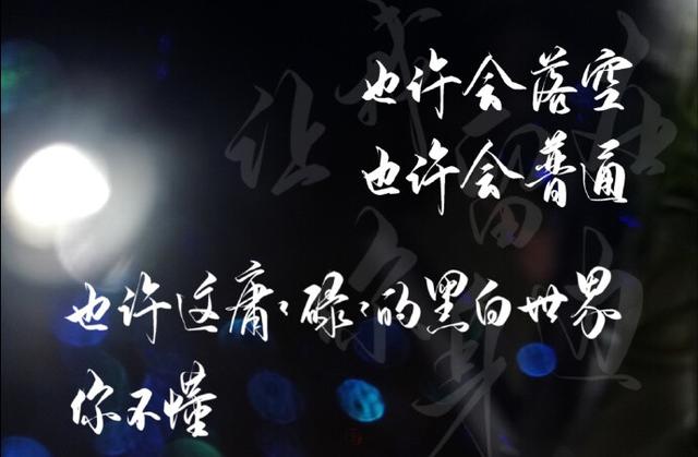 我喝过很烈的酒,也放过不该放的手,从前不会回头,往后不会将就