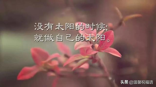 早安暖心话简短正能量 发朋友圈早安的句子