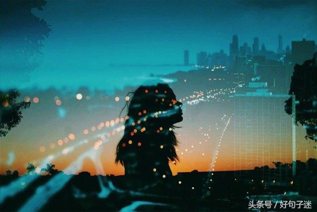 夜深人不静的忧伤句子睡不着语录，句句催泪！