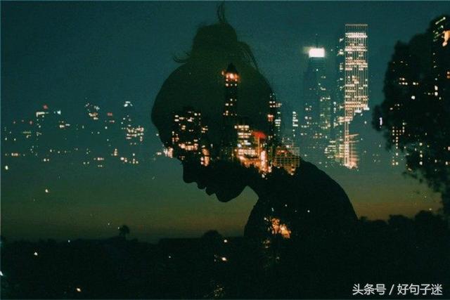 夜深人不静的忧伤句子睡不着语录，句句催泪！