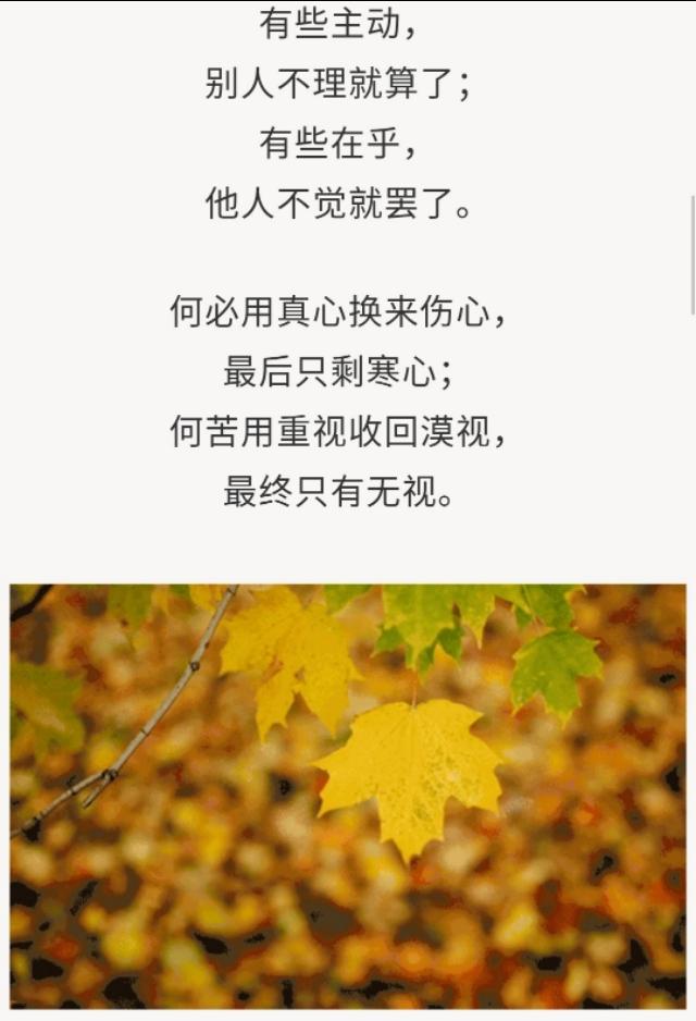 我的真心换来伤心，最后只剩寒心（句句入心）