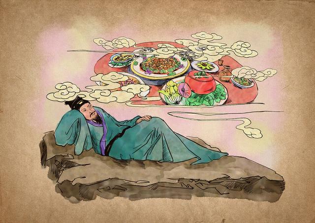 描写人物美食的句子