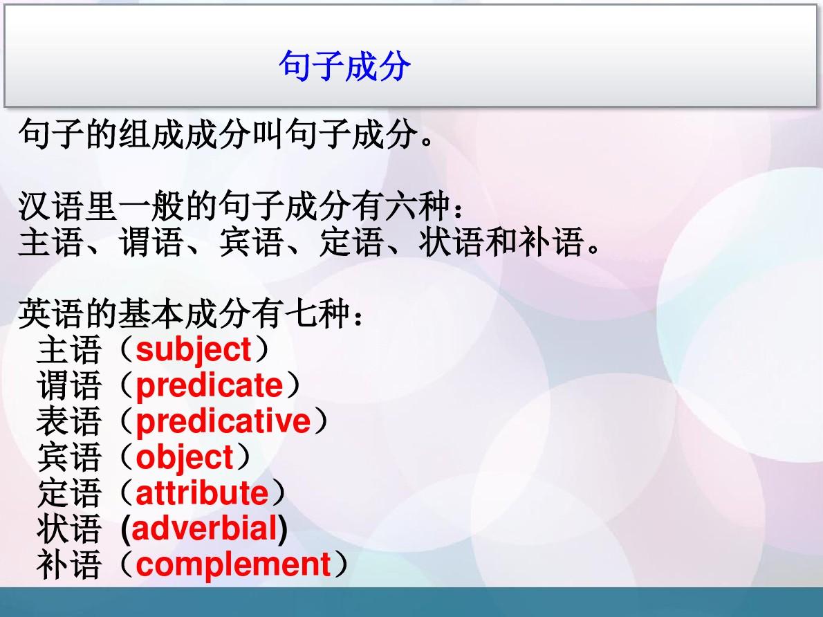 句子成分划分例句_(句子成分划分例句20个)