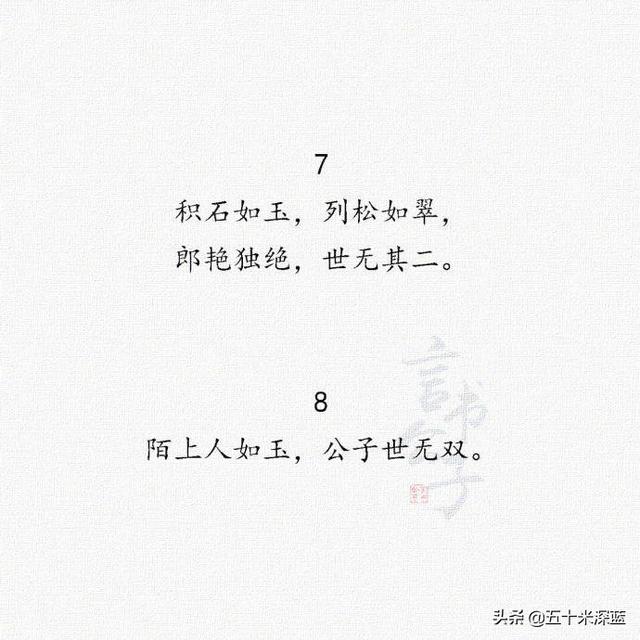 赞美成功男人经典句子