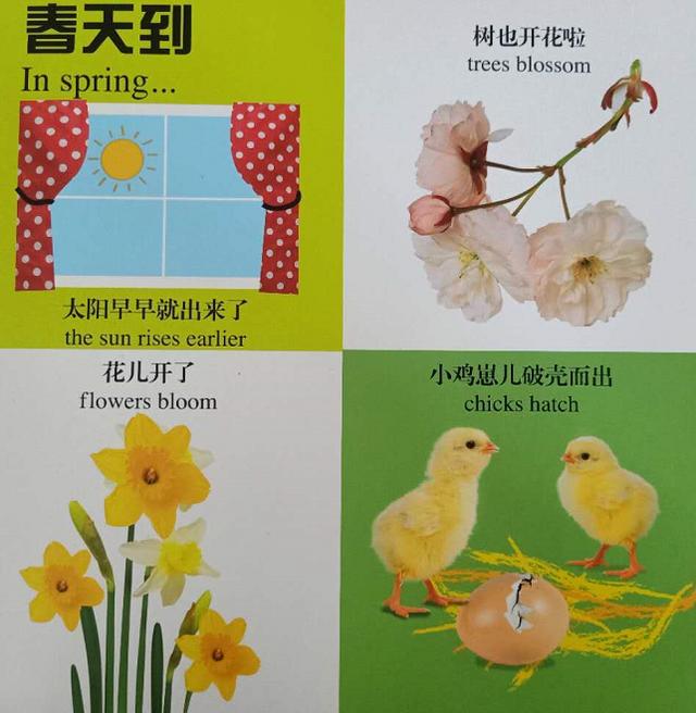 春天与其他季节对比句子 春天与其他季节对比句子