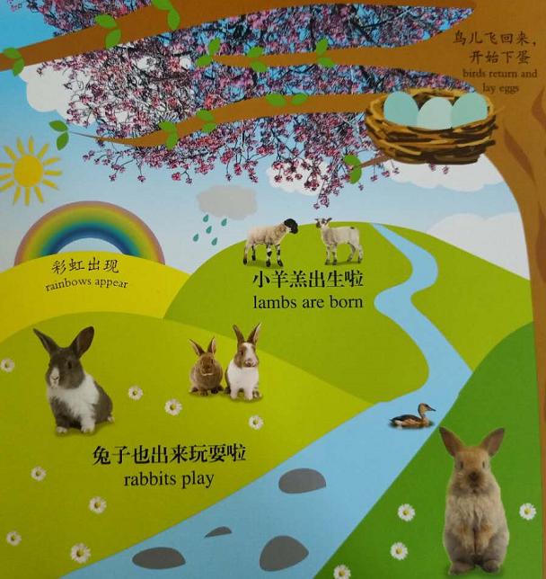 春天与其他季节对比句子 春天与其他季节对比句子