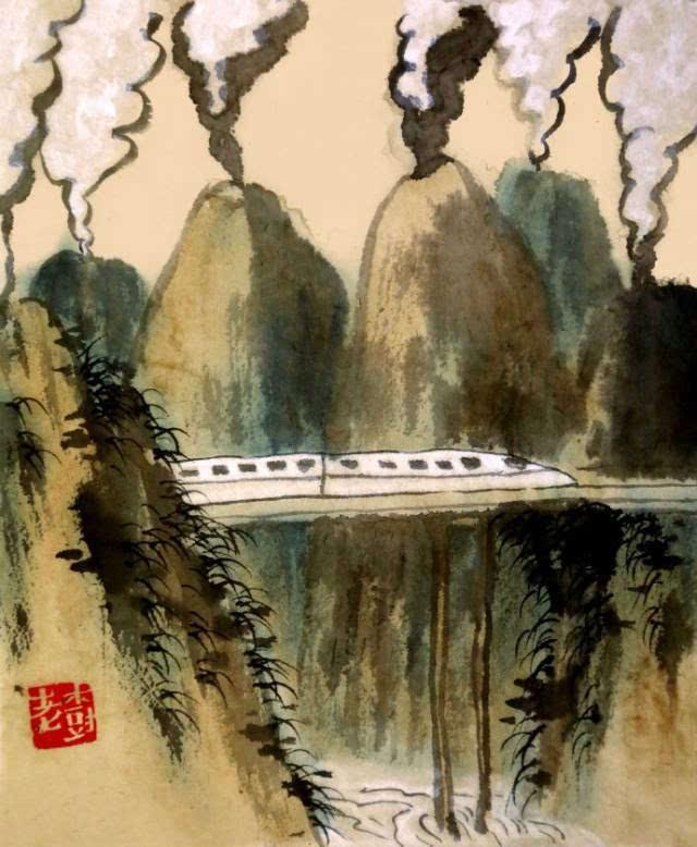 「美图美文欣赏」老树画画最走心的50幅