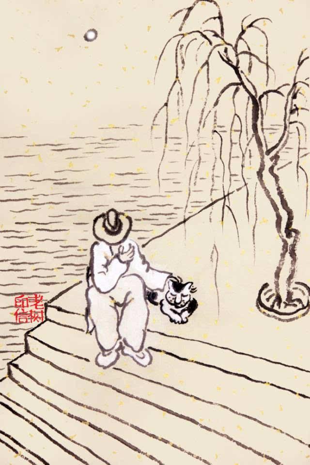 「美图美文欣赏」老树画画最走心的50幅
