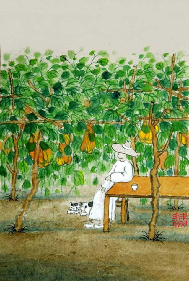 「美图美文欣赏」老树画画最走心的50幅