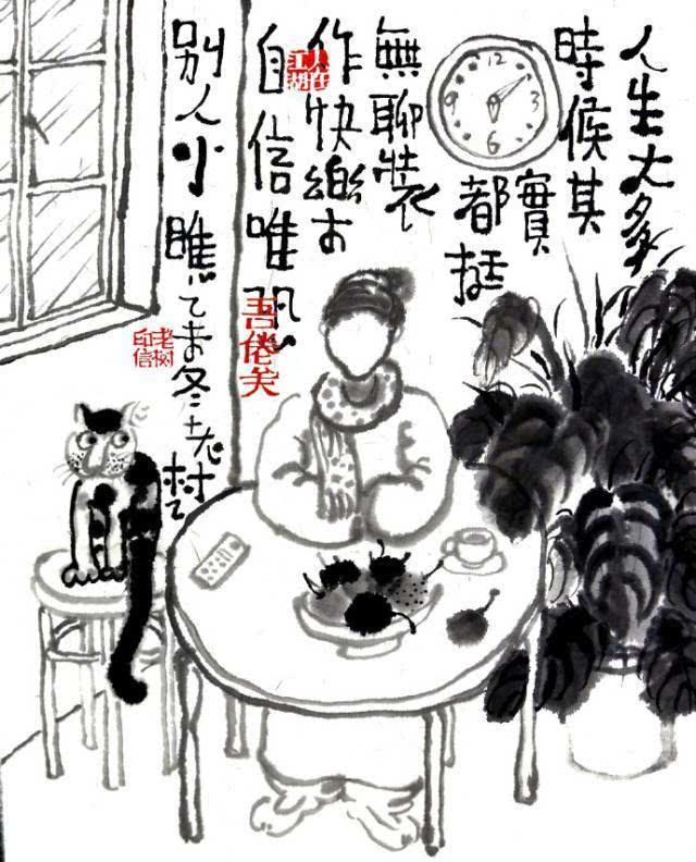 「美图美文欣赏」老树画画最走心的50幅