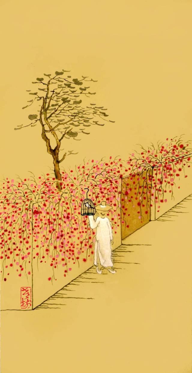 「美图美文欣赏」老树画画最走心的50幅