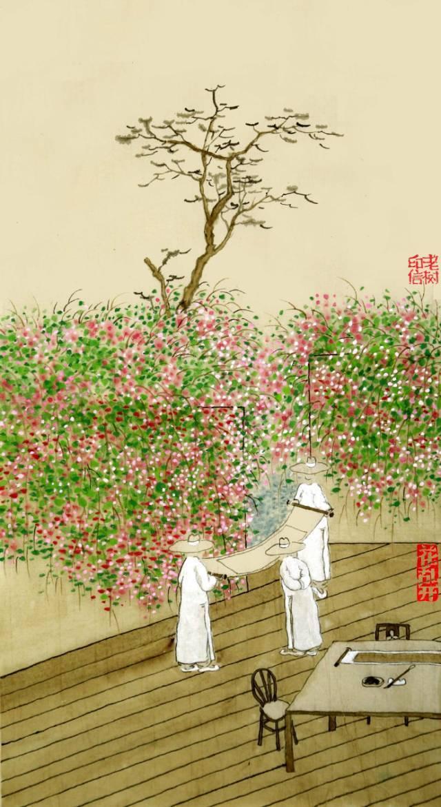 「美图美文欣赏」老树画画最走心的50幅