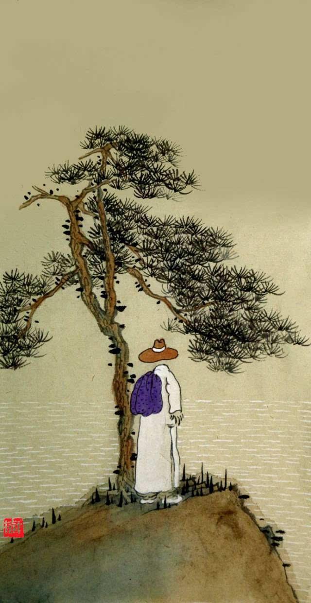 「美图美文欣赏」老树画画最走心的50幅