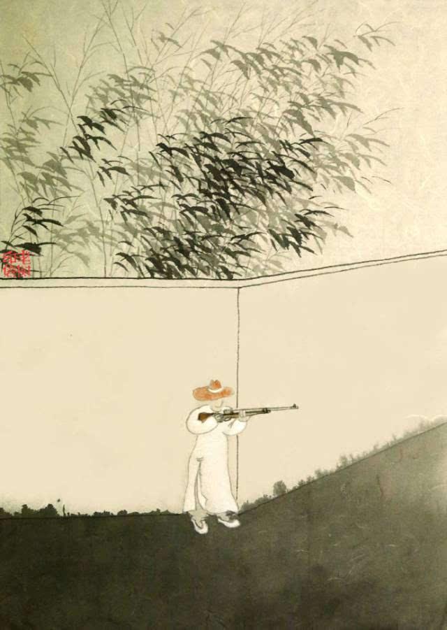 「美图美文欣赏」老树画画最走心的50幅
