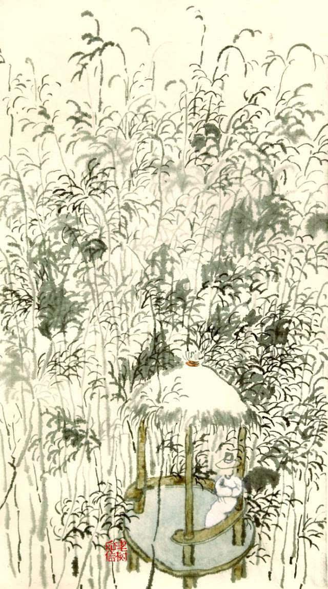 「美图美文欣赏」老树画画最走心的50幅