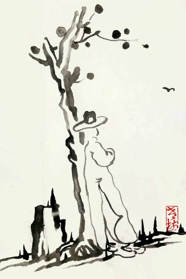 「美图美文欣赏」老树画画最走心的50幅