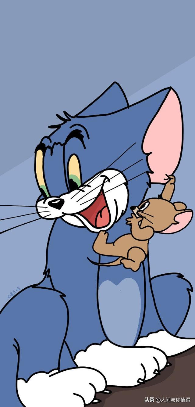 猫和老鼠可爱的高清壁纸，做了一辈子的敌人，也做了一辈子的朋友