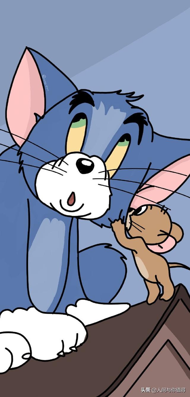 猫和老鼠可爱的高清壁纸，做了一辈子的敌人，也做了一辈子的朋友