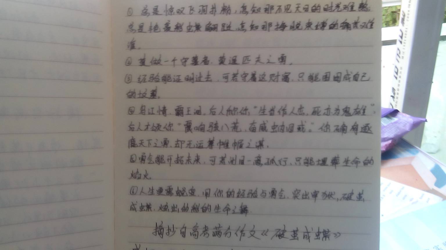 适合中学生摘抄的句子400字(美文摘抄400字15篇)
