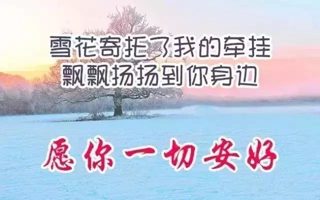 今日小雪时节，最温暖的祝福送给你，愿你生活美满，节日快乐