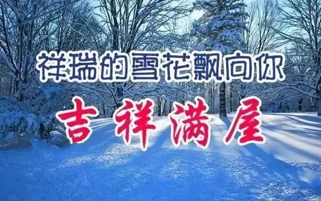 今日小雪时节，最温暖的祝福送给你，愿你生活美满，节日快乐