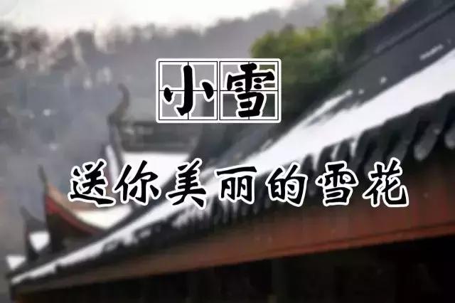 今日小雪时节，最温暖的祝福送给你，愿你生活美满，节日快乐