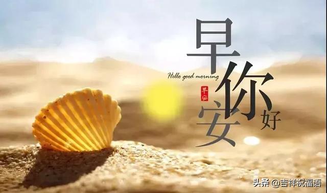 2019早安心语简单一句话配图 早安心语励志语录大全