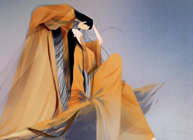 「唯美」古风励志句子,落花不解伊人苦,谁又怜惜伊人情