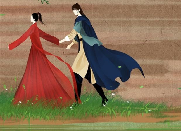「唯美」古风励志句子,落花不解伊人苦,谁又怜惜伊人情