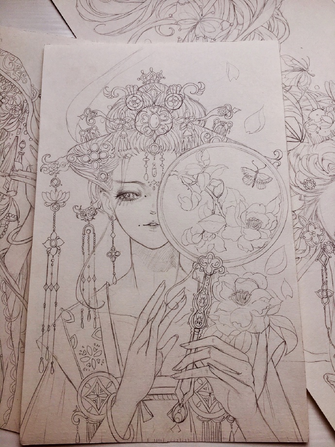 关于描写绘画动作的唯美句子(画画时动作细节描写)