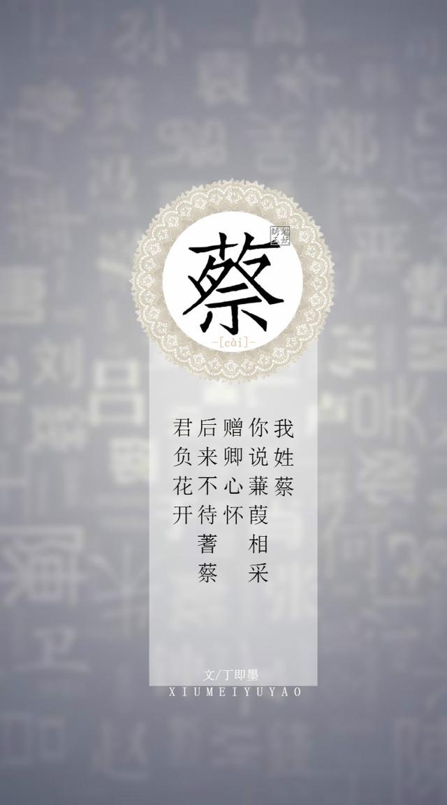 「你的姓氏,遇见古风句子」
