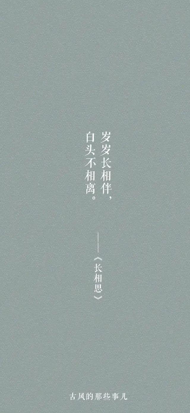 古风小说中有哪些美的像诗一样的唯美句子