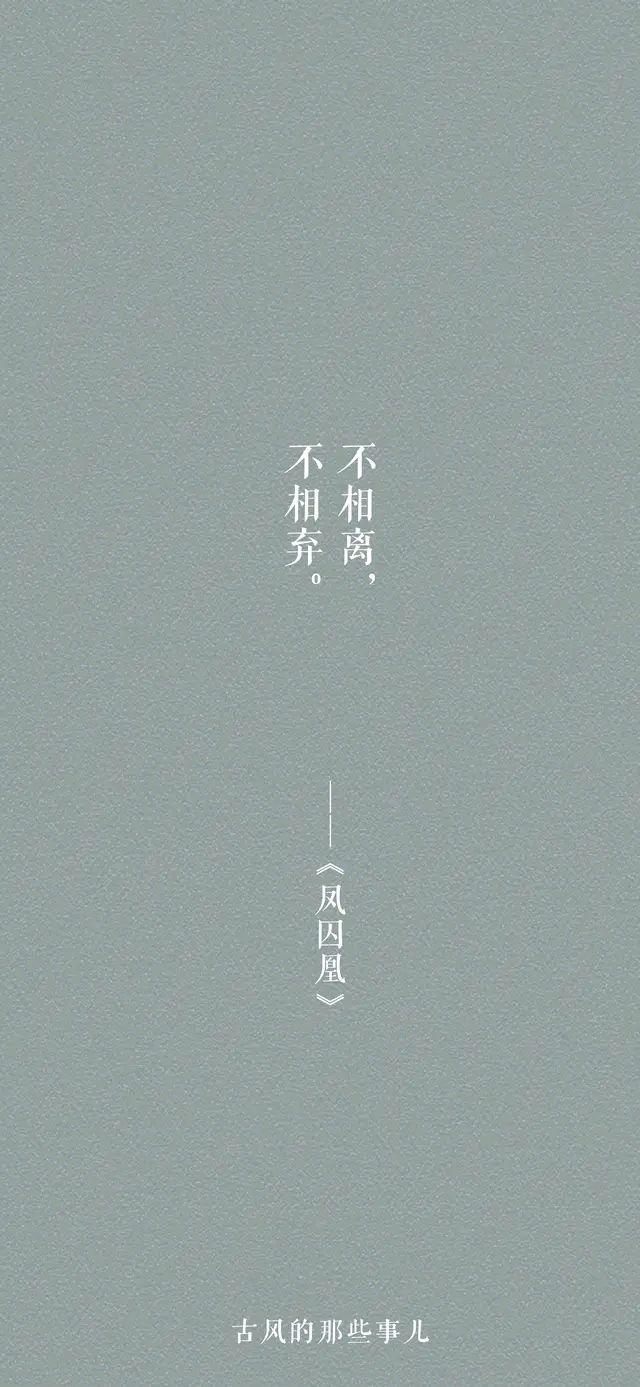 古风小说中有哪些美的像诗一样的唯美句子
