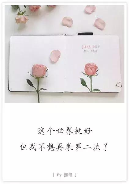 眉头深锁,爱的东西