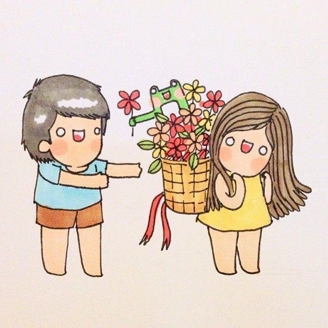 网络很甜的短句子，甜蜜暖心，土味情话！