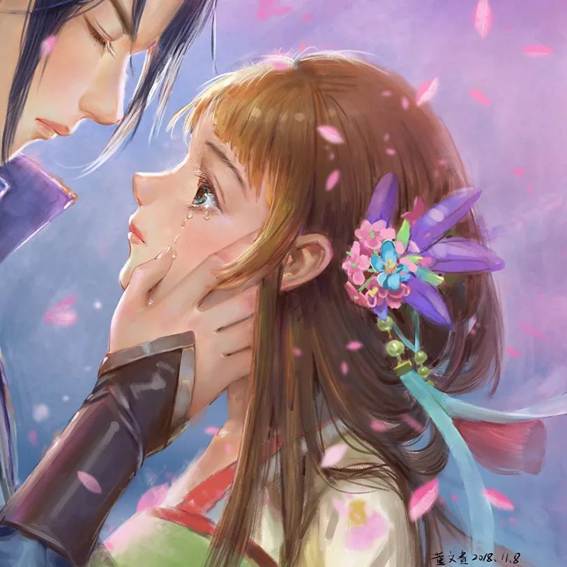 唯美古风句子:我见众生皆草木,唯你是青山-句子橘